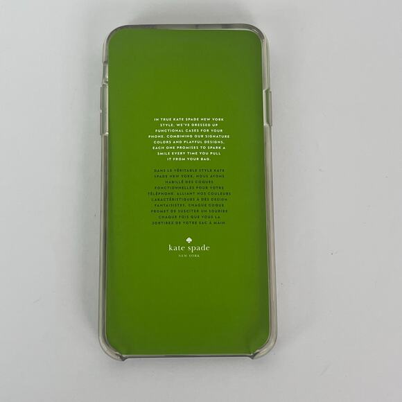 Kate Spade NY Case for iPhone XS Max Hollyhock Flowers Gems - Picture 5 of 6